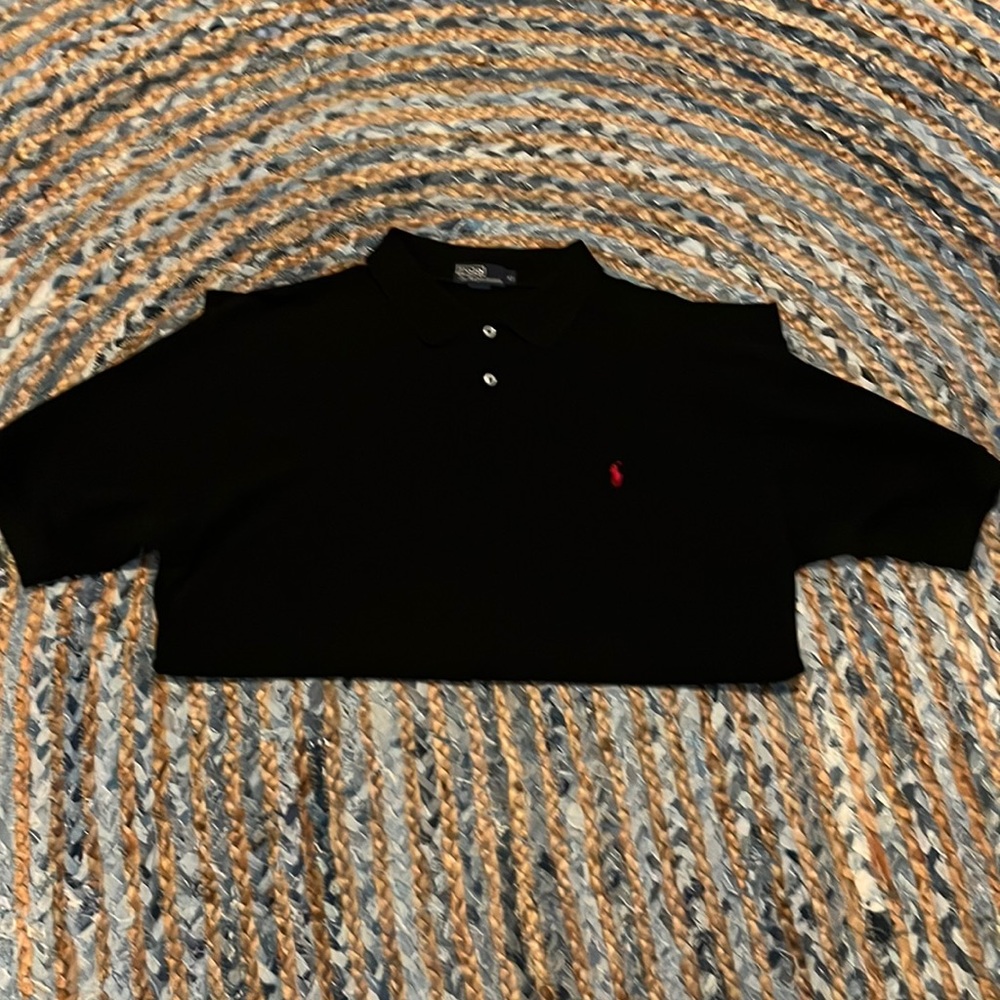 Ralph Lauren Polo - Black w/ red pony - XL